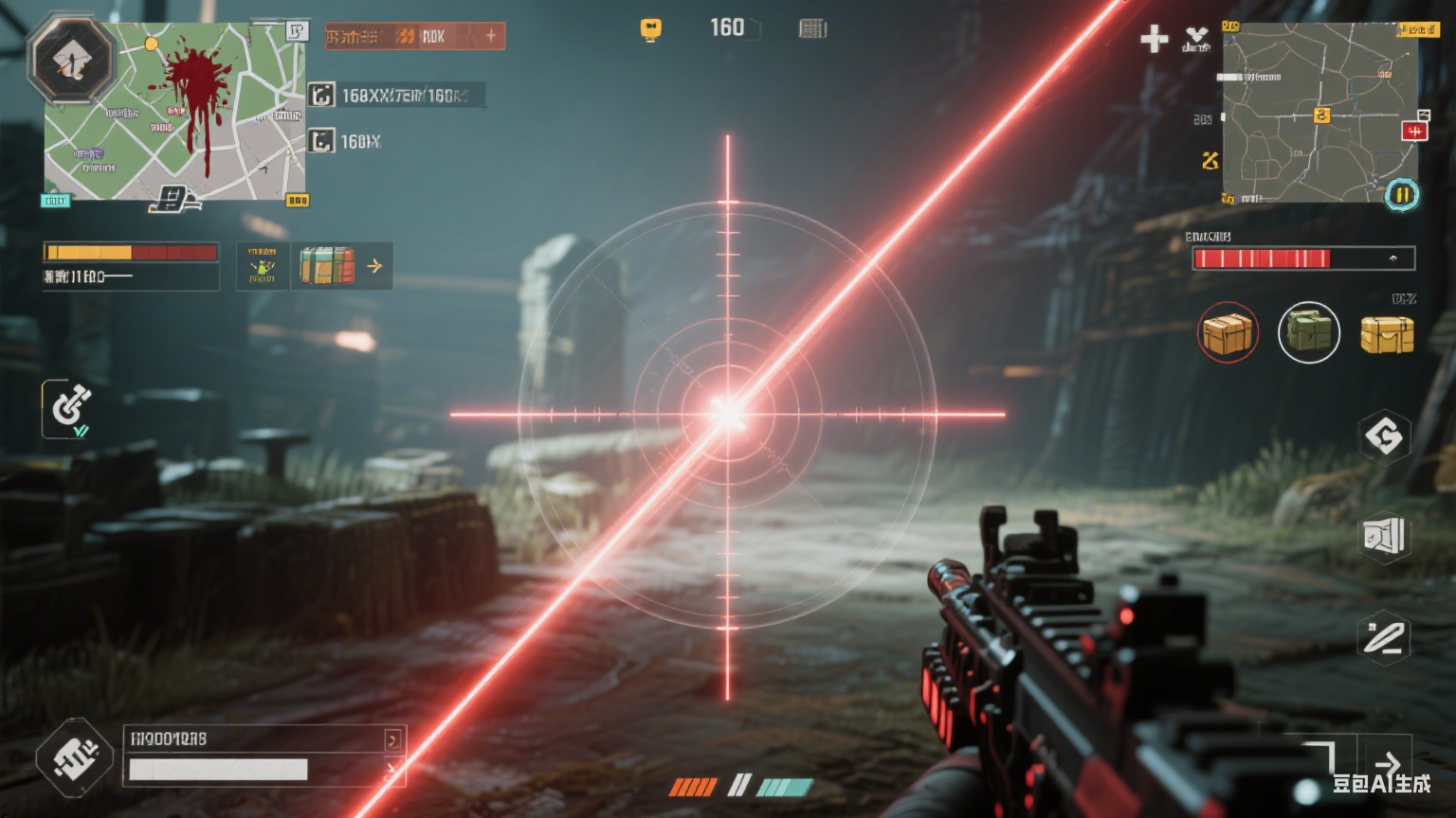 和平精英向卷辅助：和平精英 PC 版自瞄激光瞬击模拟器版，PC 玩家战力升级利器